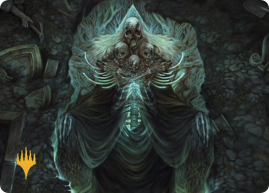 Image for Myrkul, Lord of Bones Art Card (39/81) (Gold-Stamped) (39) (Art Series: Commander Legends: Battle for Baldur's Gate) - Magic: The Gathering
