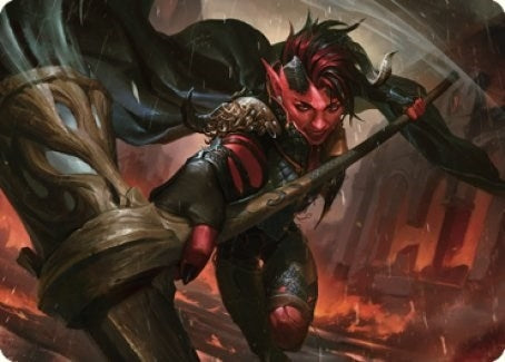 Image for Karlach, Fury of Avernus Art Card (34/81) (34) (Art Series: Commander Legends: Battle for Baldur's Gate) - Magic: The Gathering