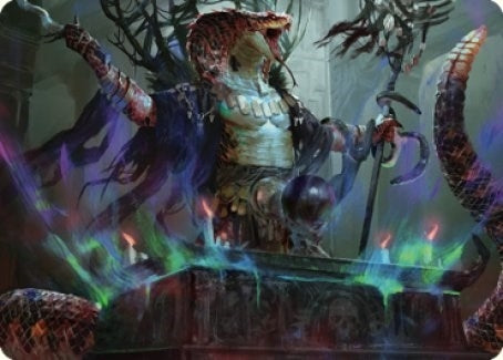 Image for Sivriss, Nightmare Speaker Art Card (32/81) (32) (Art Series: Commander Legends: Battle for Baldur's Gate) - Magic: The Gathering