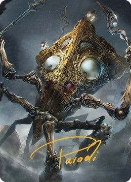 Image for Tridrone Art Card (Gold-Stamped Signature) (26) (Art Series: Commander Legends: Battle for Baldur's Gate) - Magic: The Gathering
