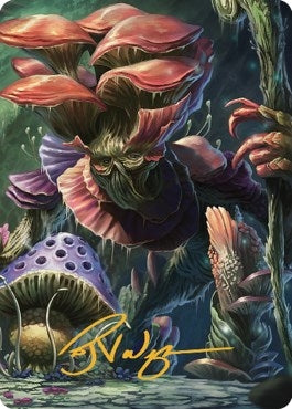 Image for Myconid Adult Art Card (Gold-Stamped Signature) (24) (Art Series: Commander Legends: Battle for Baldur's Gate) - Magic: The Gathering