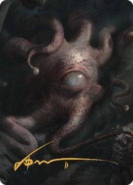 Image for Mindwitness Art Card (Gold-Stamped Signature) (22) (Art Series: Commander Legends: Battle for Baldur's Gate) - Magic: The Gathering