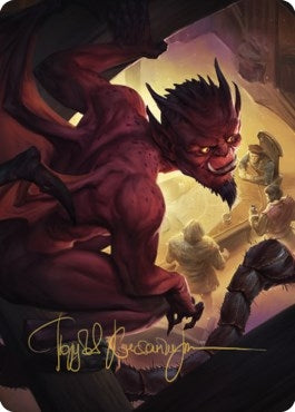 Image for Imp Art Card (Gold-Stamped Signature) (19) (Art Series: Commander Legends: Battle for Baldur's Gate) - Magic: The Gathering