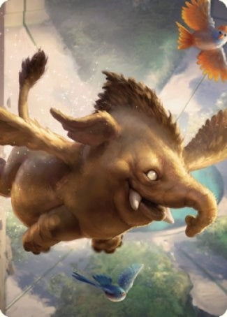 Image for Hollyphant Art Card (18) (Art Series: Commander Legends: Battle for Baldur's Gate) - Magic: The Gathering