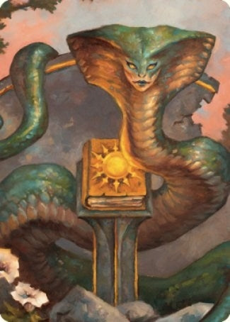 Image for Guardian Naga Art Card (16) (Art Series: Commander Legends: Battle for Baldur's Gate) - Magic: The Gathering
