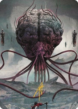 Image for Elder Brain Art Card (Gold-Stamped Signature) (13) (Art Series: Commander Legends: Battle for Baldur's Gate) - Magic: The Gathering
