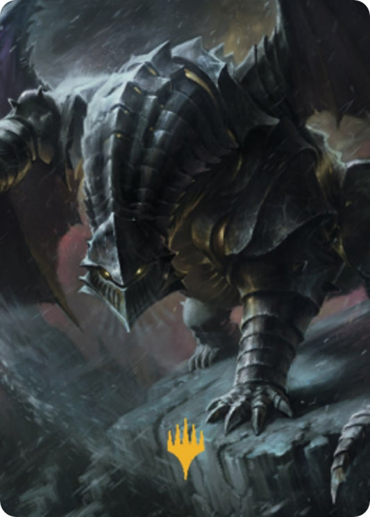 Image for Chardalyn Dragon Art Card (Gold-Stamped) (9) (Art Series: Commander Legends: Battle for Baldur's Gate) - Magic: The Gathering