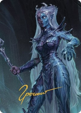 Image for Doppelganger Art Card (Gold-Stamped Signature) (12) (Art Series: Commander Legends: Battle for Baldur's Gate) - Magic: The Gathering
