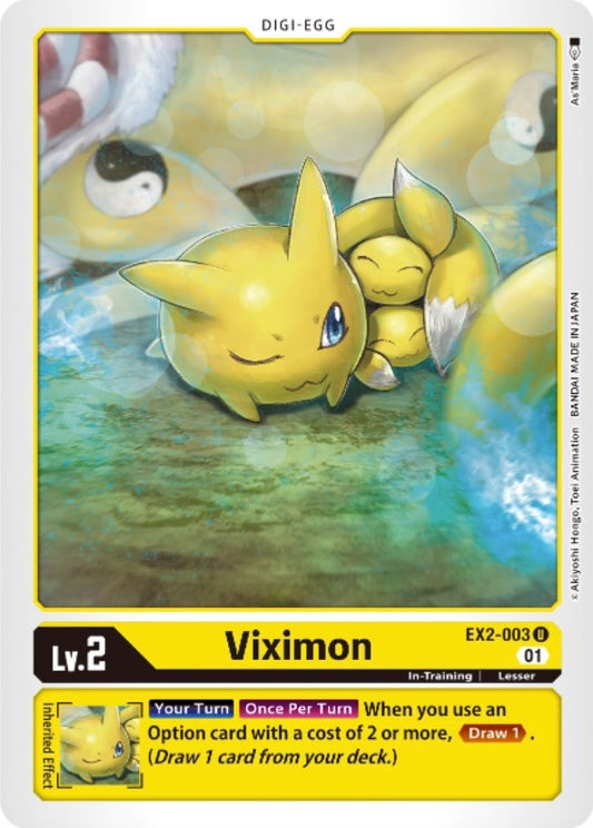 Image for Viximon (EX2-003 U) (Digital Hazard) - Digimon Card Game