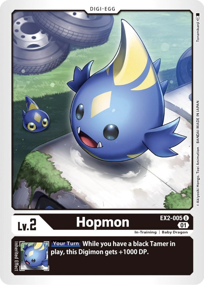 Image for Hopmon (EX2-005 U) (Digital Hazard) - Digimon Card Game