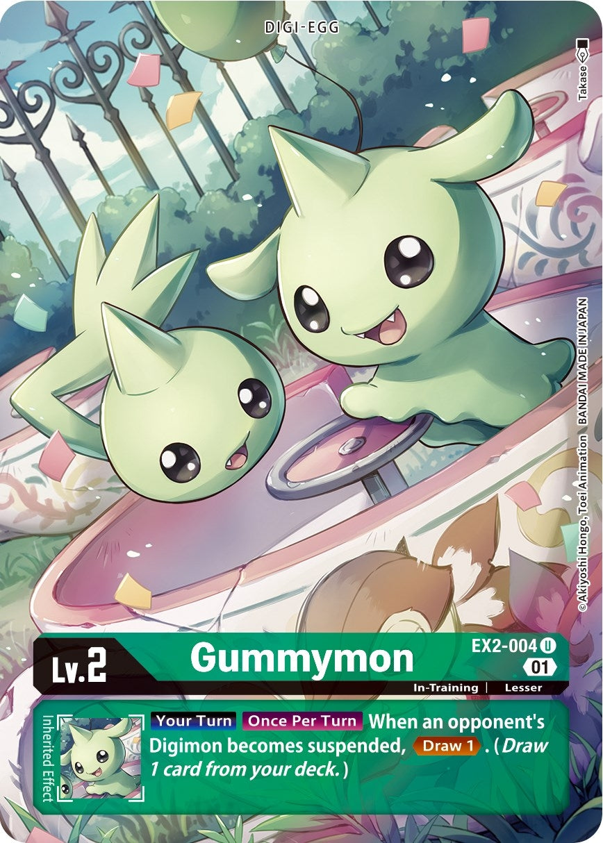 Image for Gummymon (Alternate Art) (EX2-004 U) (Digital Hazard) - Digimon Card Game