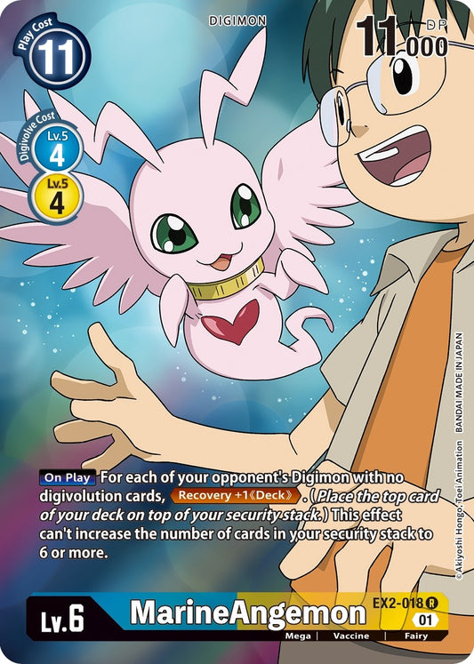 Image for MarineAngemon (Alternate Art) (EX2-018 R) (Digital Hazard) - Digimon Card Game