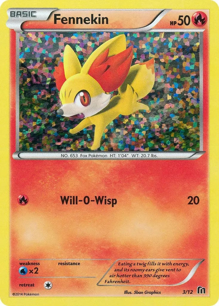 Image for Fennekin (003/012) (McDonald's Promos 2016) - Pokemon