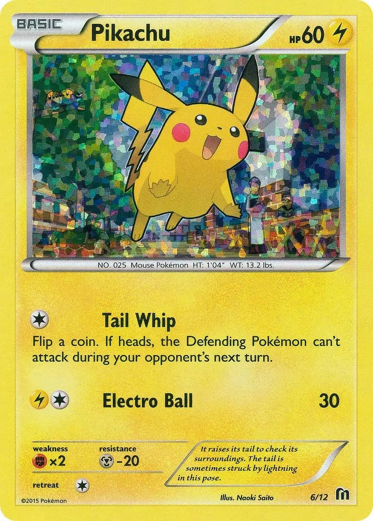 Image for Pikachu (006/012) (McDonald's Promos 2016) - Pokemon