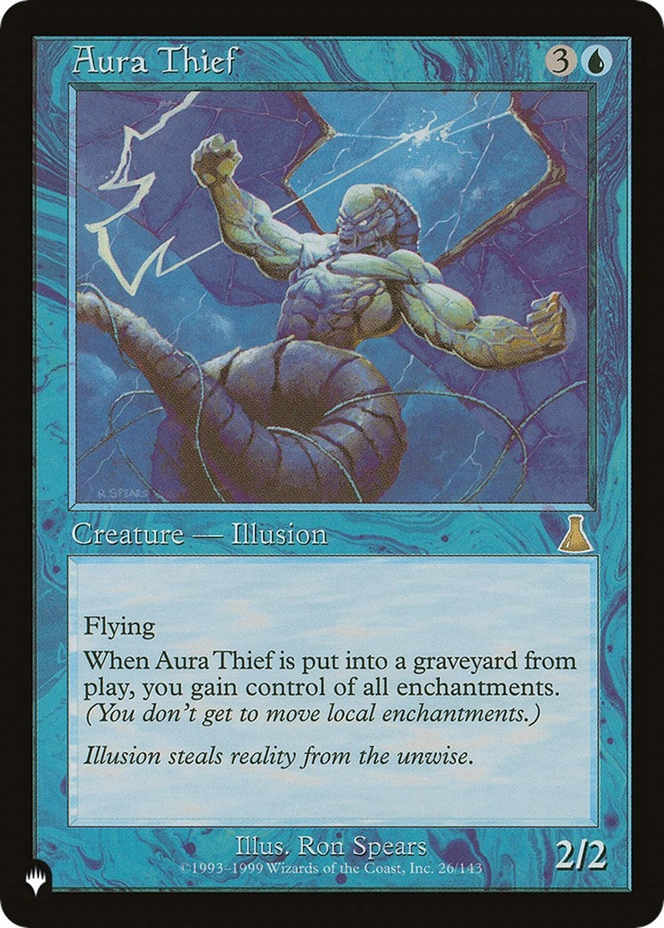 Image for Aura Thief (26/143) (The List Reprints) - Magic: The Gathering