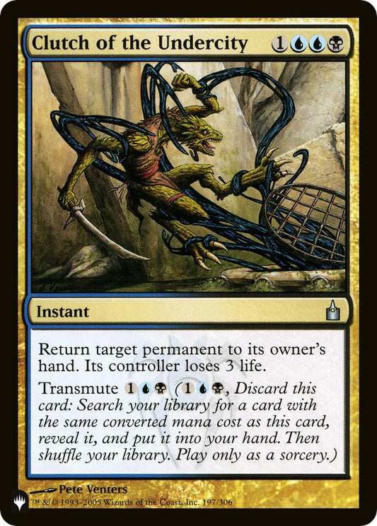 Image for Clutch of the Undercity (197/306) (The List Reprints) - Magic: The Gathering
