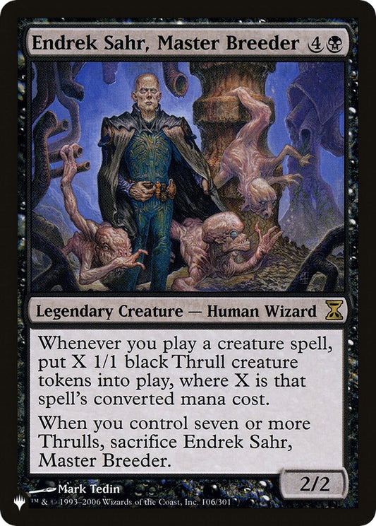 Image for Endrek Sahr, Master Breeder (106/301) (The List Reprints) - Magic: The Gathering