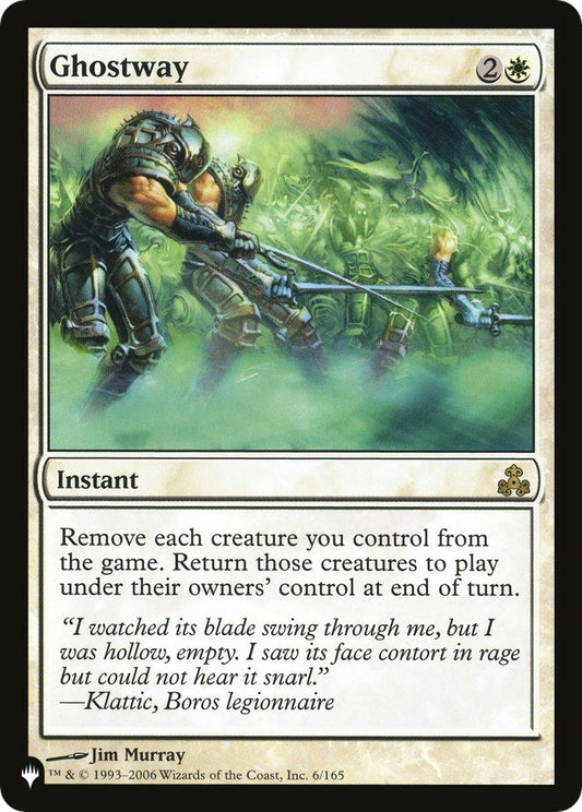 Image for Ghostway (6/165) (The List Reprints) - Magic: The Gathering