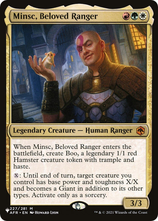 Image for Minsc, Beloved Ranger (227/281) (The List Reprints) - Magic: The Gathering