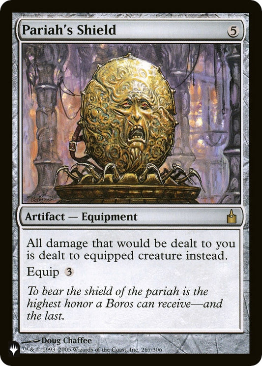 Image for Pariah's Shield (267/306) (The List Reprints) - Magic: The Gathering