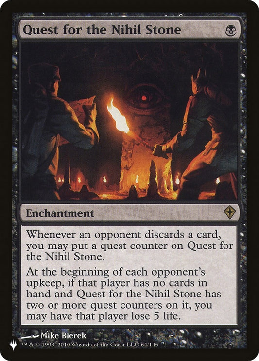 Image for Quest for the Nihil Stone (64/145) (The List Reprints) - Magic: The Gathering