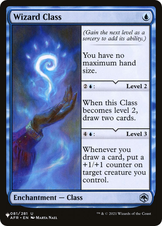Image for Wizard Class (081/281) (The List Reprints) - Magic: The Gathering