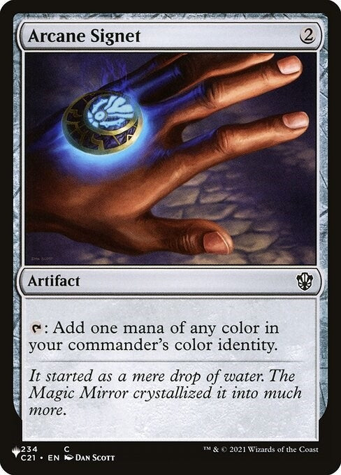 Image for Arcane Signet (C21) (234) (The List Reprints) - Magic: The Gathering