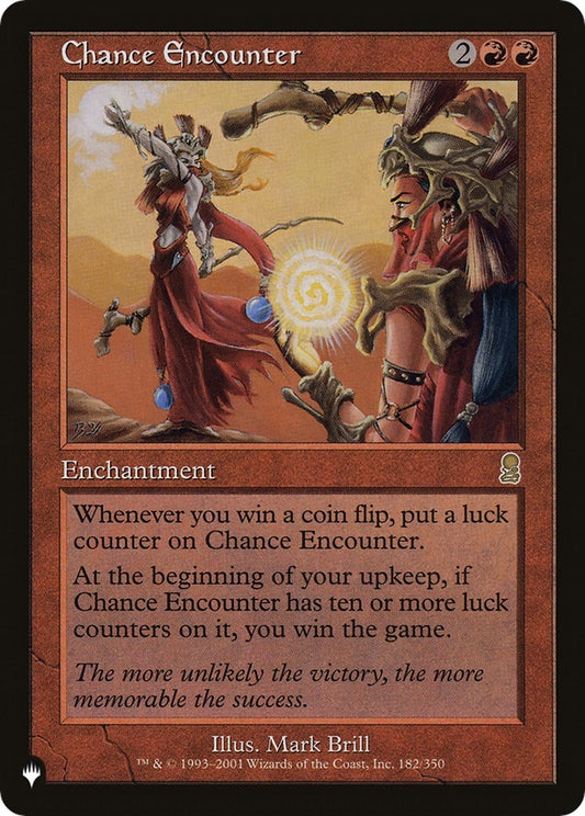 Image for Chance Encounter (182) (The List Reprints) - Magic: The Gathering
