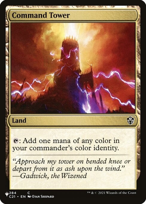 Image for Command Tower (C21) (284) (The List Reprints) - Magic: The Gathering