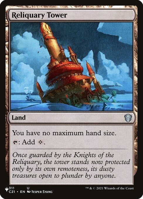Image for Reliquary Tower (C21) (311) (The List Reprints) - Magic: The Gathering