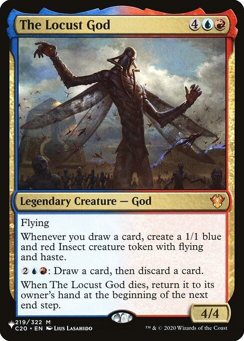 Image for The Locust God (219) (The List Reprints) - Magic: The Gathering