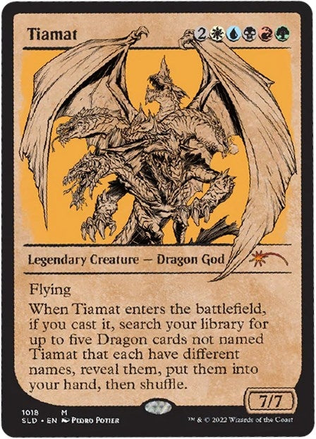 Image for Tiamat (Showcase) (1017) (Secret Lair Drop Series) - Magic: The Gathering