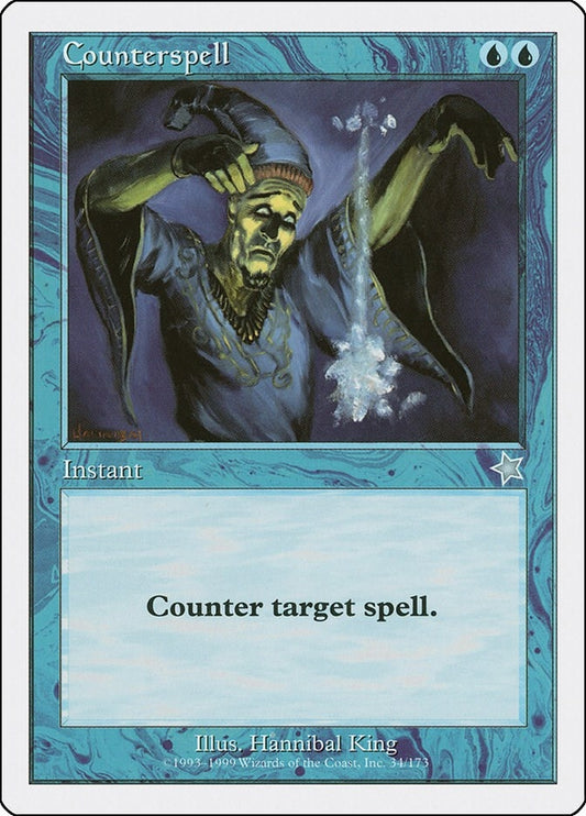 Image for Counterspell (34) (Starter 1999) - Magic: The Gathering