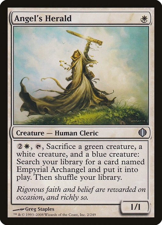 Image for Angel's Herald (2) (Shards of Alara) - Magic: The Gathering