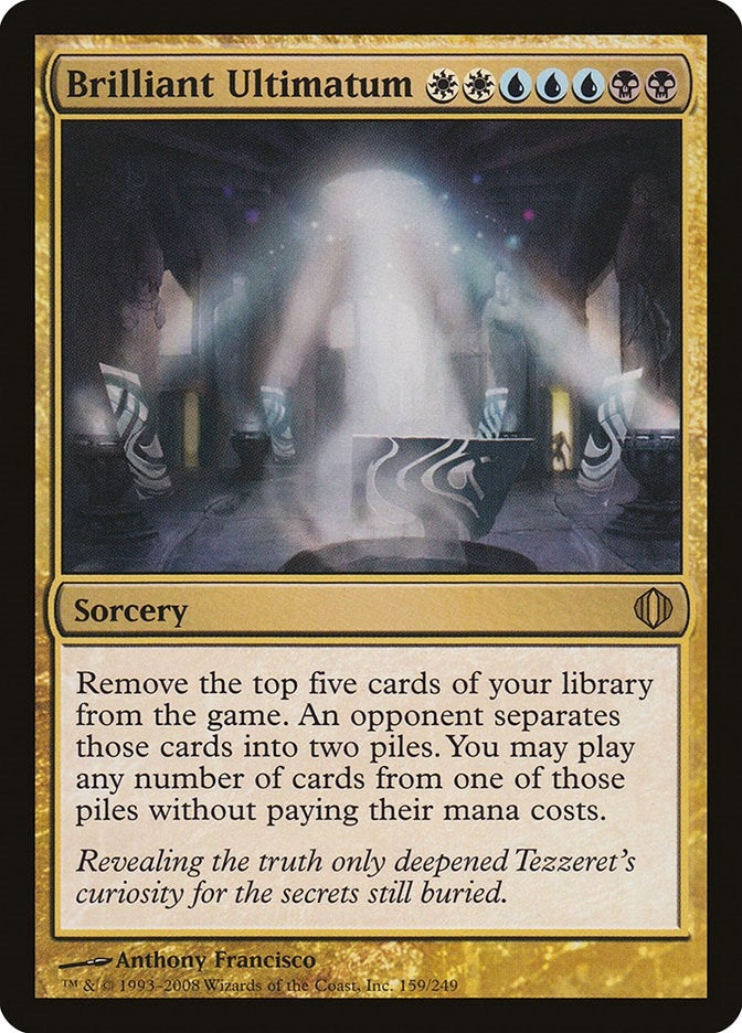 Image for Brilliant Ultimatum (159) (Shards of Alara) - Magic: The Gathering