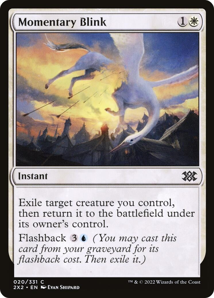 Image for Momentary Blink (20) (Double Masters 2022) - Magic: The Gathering