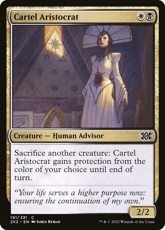 Image for Cartel Aristocrat (191) (Double Masters 2022) - Magic: The Gathering