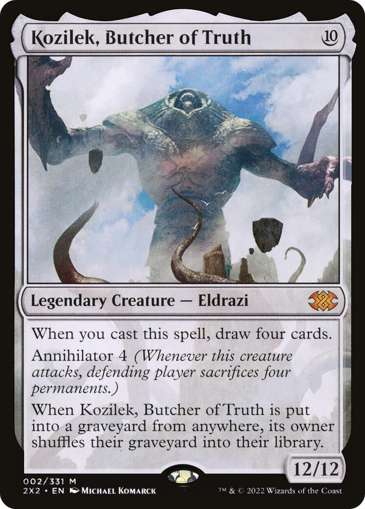 Image for Kozilek, Butcher of Truth (2) (Double Masters 2022) - Magic: The Gathering