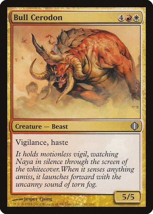 Image for Bull Cerodon (161) (Shards of Alara) - Magic: The Gathering