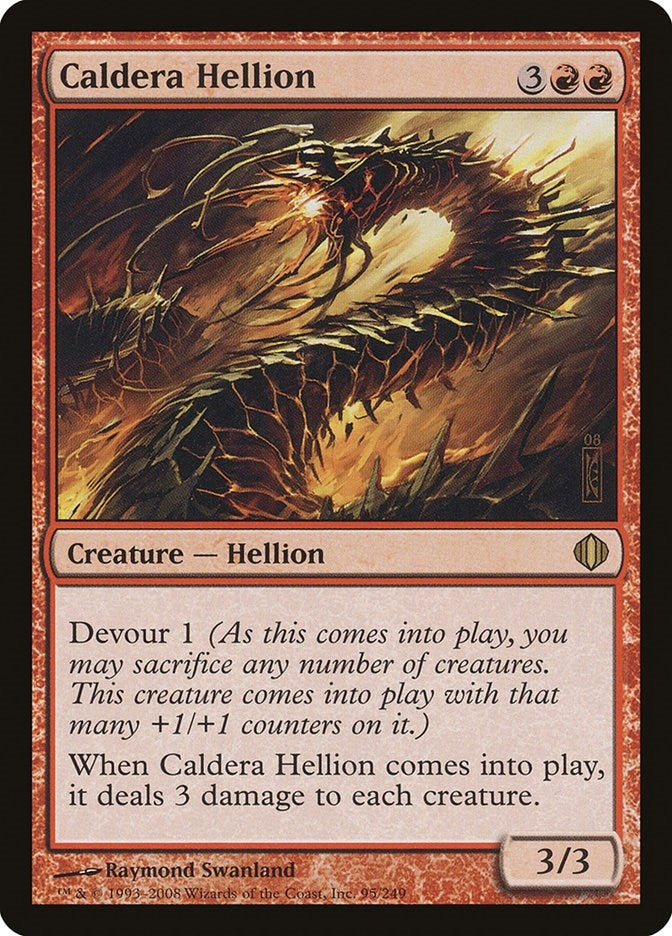 Image for Caldera Hellion (95) (Shards of Alara) - Magic: The Gathering