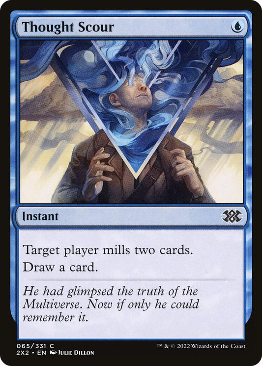Image for Thought Scour (65) (Double Masters 2022) - Magic: The Gathering