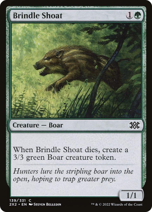 Image for Brindle Shoat (139) (Double Masters 2022) - Magic: The Gathering