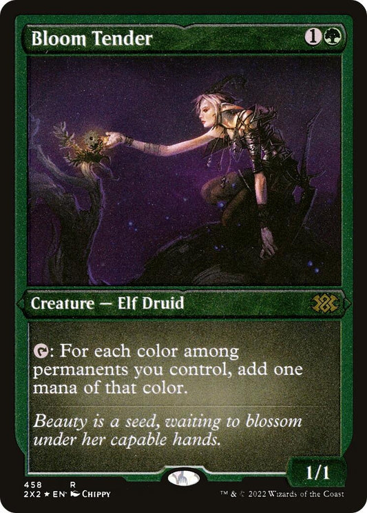 Image for Bloom Tender (Foil Etched) (458) (Double Masters 2022) - Magic: The Gathering