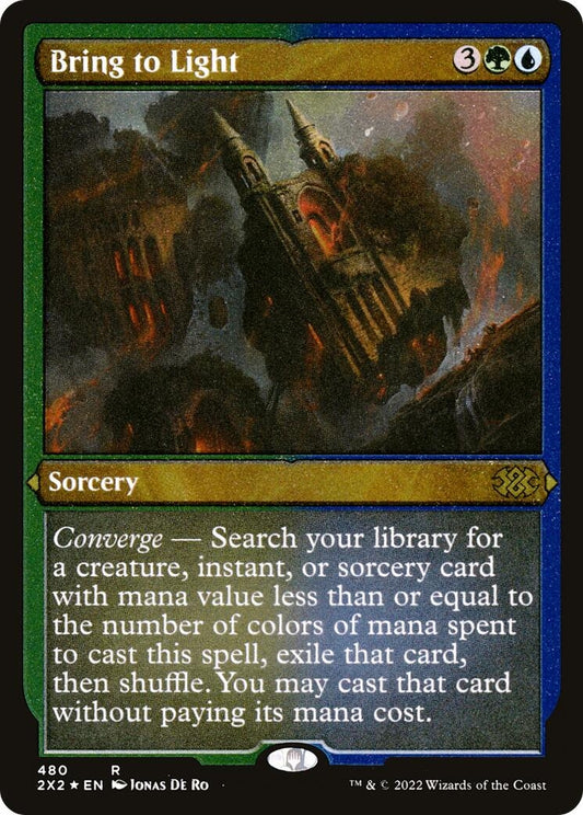 Image for Bring to Light (Foil Etched) (480) (Double Masters 2022) - Magic: The Gathering