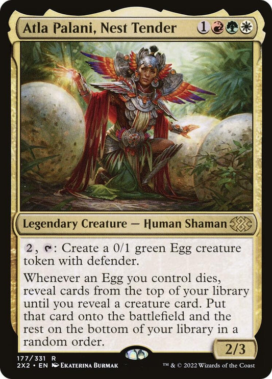 Image for Atla Palani, Nest Tender (177) (Double Masters 2022) - Magic: The Gathering