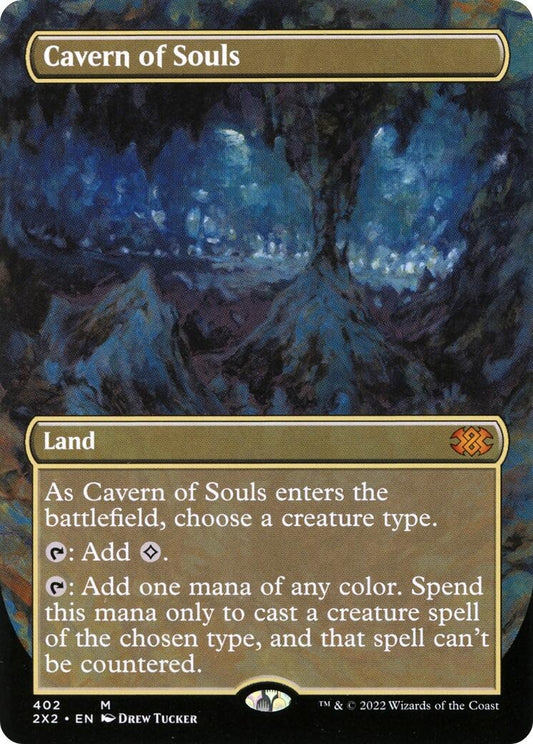 Image for Cavern of Souls (Borderless) (402) (Double Masters 2022) - Magic: The Gathering