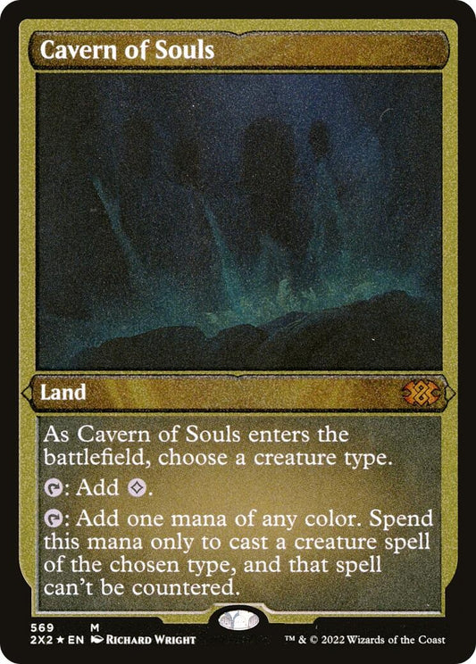 Image for Cavern of Souls (Foil Etched) (569) (Double Masters 2022) - Magic: The Gathering