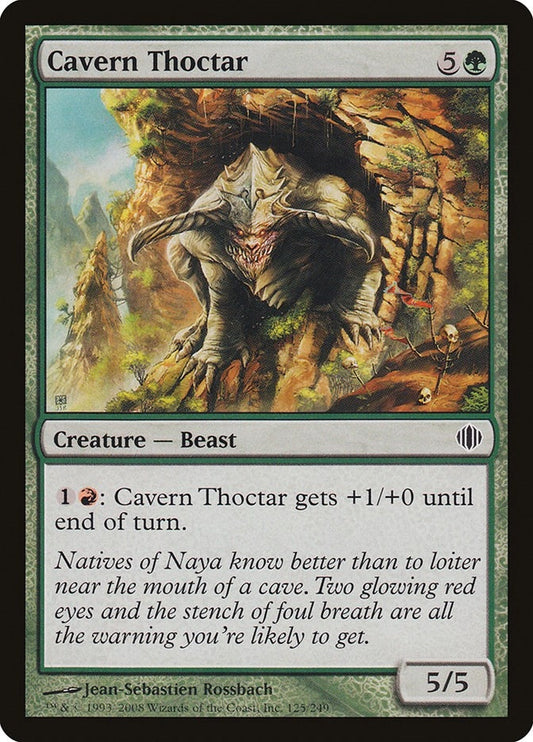Image for Cavern Thoctar (125) (Shards of Alara) - Magic: The Gathering