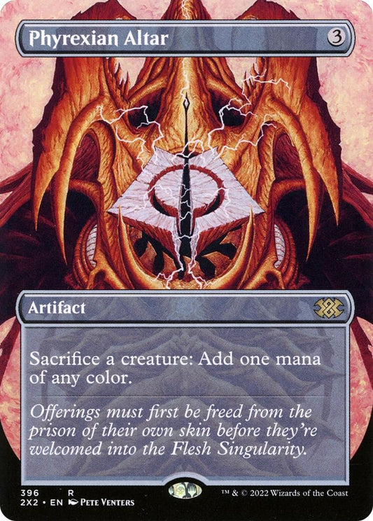 Image for Phyrexian Altar (Borderless) (396) (Double Masters 2022) - Magic: The Gathering