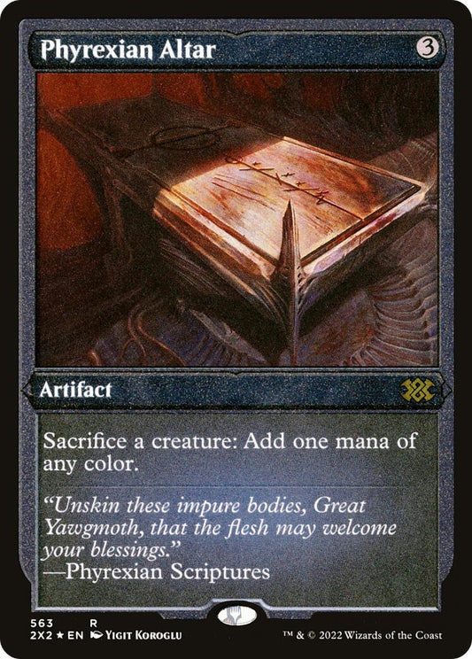Image for Phyrexian Altar (Foil Etched) (563) (Double Masters 2022) - Magic: The Gathering